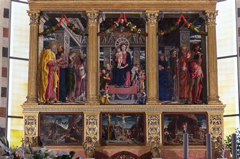 1457 60pala Di San Zenosan Zeno Altarpiece Andrea Mantegna 1431