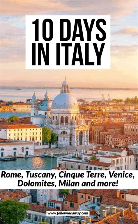 The Ultimate 10 Days In Italy Itinerary 10 Days In Italy Italy