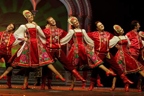 Russian folk dance show