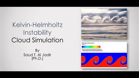 The Cloud Simulation Kh Instability Tutorial Ansys Youtube