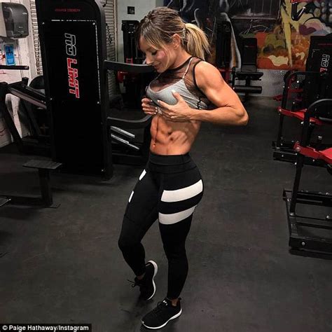 f45 fitness star paige hathaway reveals her fitness and diet secrets daily mail online