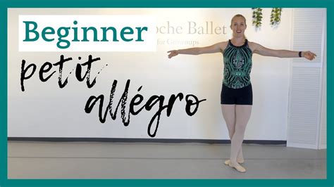 Beginner Petit Allégro Broche Ballet Youtube