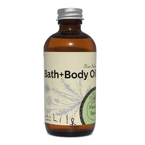 Rose Infused Bath Body Oil Moondance Botanicals