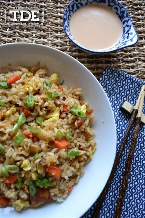 Hibachi Fried Rice Recipe With Yum Yum Sauce