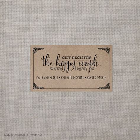 Zazzle.com has been visited by 100k+ users in the past month 100 Wedding Registry Cards RC0002 by NostalgicImprints on ...