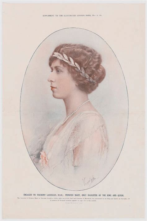 Princess Mary Countess Of Harewood Greetings Card National Portrait