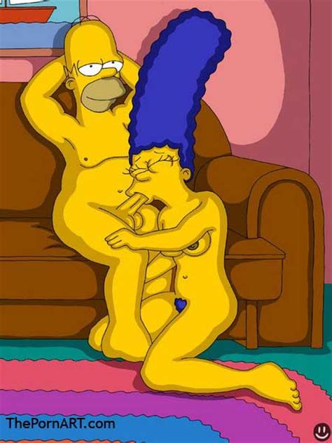 Rule 34 Breasts Color Fellatio Female Homer Simpson Human Humanoid