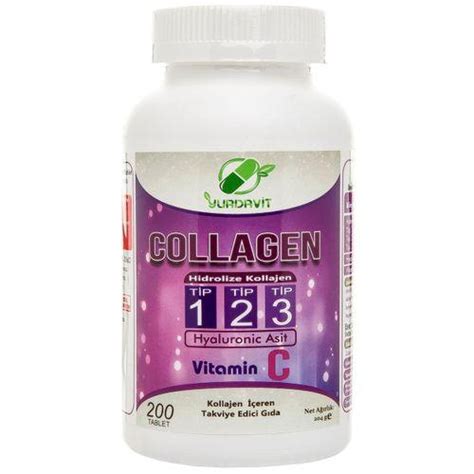 Collagen Type Vitamin C X Tablet Fiyat Ile Zellikleri