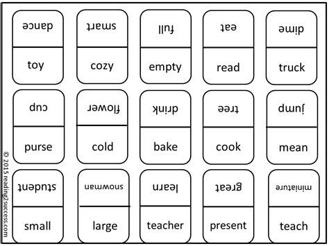 Check spelling or type a new query. Reading2success: Noun, Verb and Adjective Dominoes