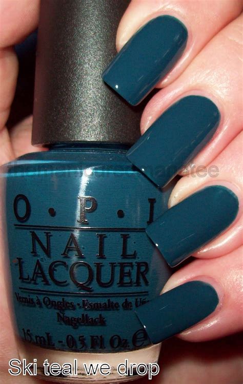 Opis Ski Teal We Drop Must Have Nail Color For Fall 2012 Will Have