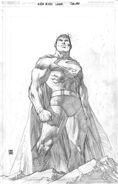 Superman Pencils By Jim Lee Comicbooks