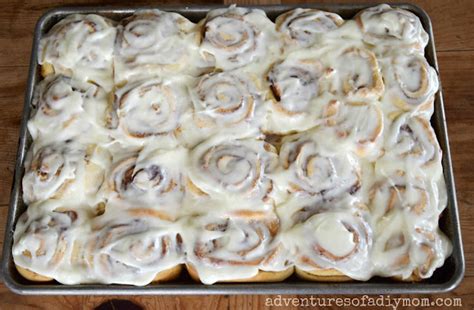 Soft And Chewy Cinnamon Rolls Recipe Adventures Of A Diy Mom