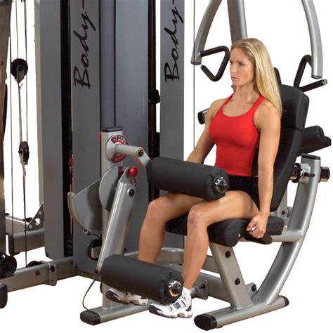 Body Solid Dgym Pro Dual Leg Extension Leg Curl Component Free Nude