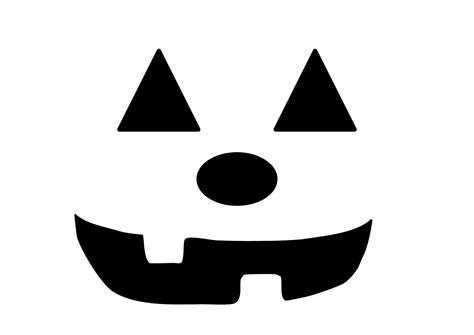 Pumpkin Face Stencils Free Printable Channel A Prehistoric Halloween