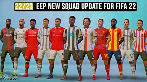 2223 New Eep Squad Update File For Fifa 22 Youtube