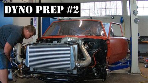 Dyno Prep V2 On The Brick Drag Car Build Part 41 Youtube