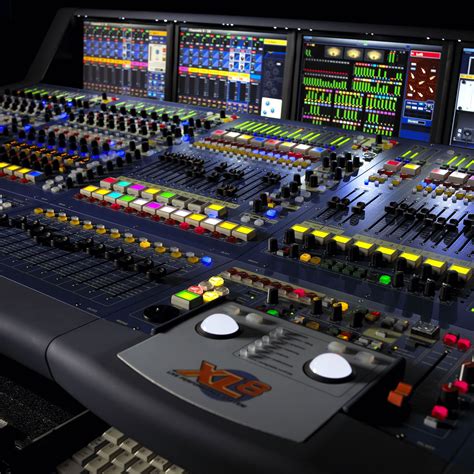 Midas Xl8 Digital Mixer Recording Studio Equipment Music Studio Room