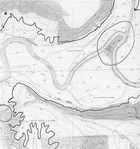 Patoka Lake Map Section My Project