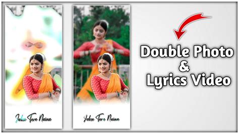 Love Hindi Song Alight Motion Video Editing 🥰 Double Photo And Lyrics