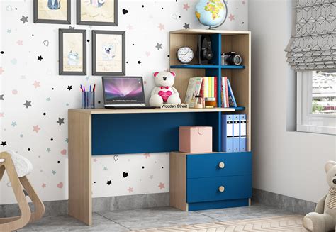 Kids study tables & chairs. Buy Candyland Kids Study Table (Electric Blue) Online in India - Wooden Street