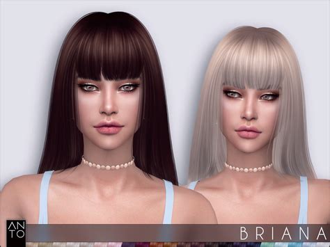 𝕔𝕙𝕒𝕚𝕪𝕦𝕟𝕜𝕚 ︴briana Hairstyle Sims Hair Womens Hairstyles Hairstyle