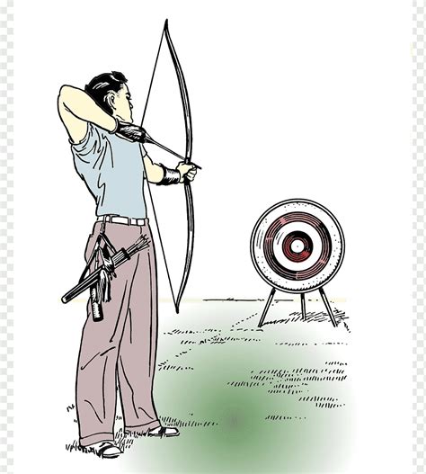 Archery Bow And Arrow Drawing Bowhunting Bow And Arrow Sports