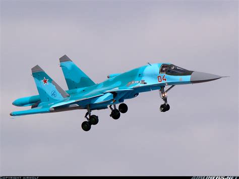Sukhoi Su 34 Russia Air Force Aviation Photo 1681814