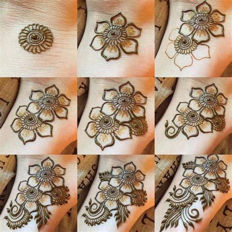 Step By Step Basic Mehndi Shapes For Beginners Zohal