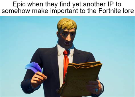 Gotta Shoehorn A Famous Character Somehow Rfortnitebr