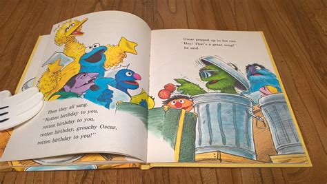 Oscars Rotten Birthday Sesame Street Book Childrens Books Kids
