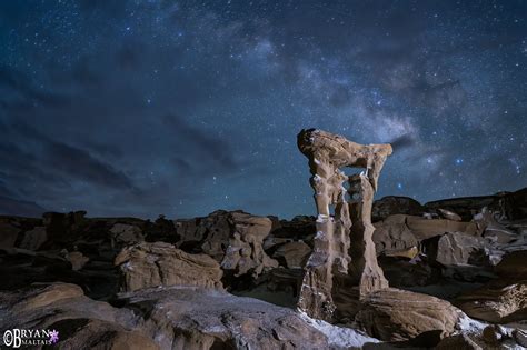 Alien Throne Night Sky New Mexico