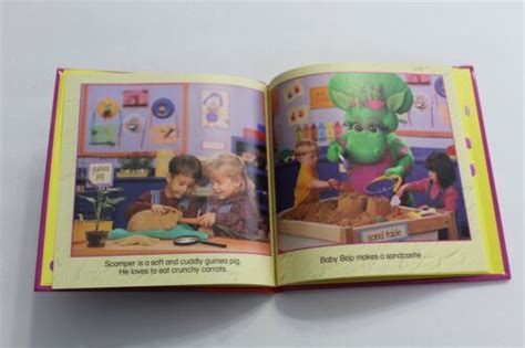 Scholastic Barney And Baby Bop Go To School Hardcover Childrens Book