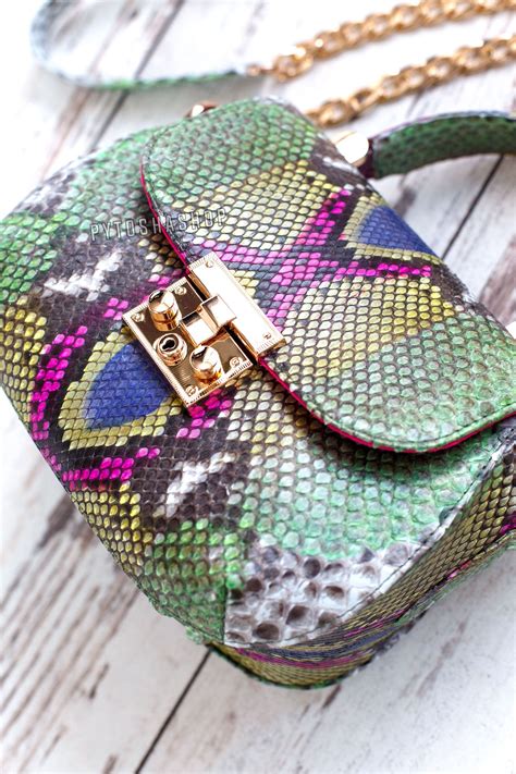 Green Leather Designer Handbags