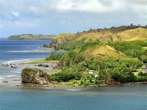 Hd Wallpaper Guam Landscape Scenic Bay Harbor Water Mountains
