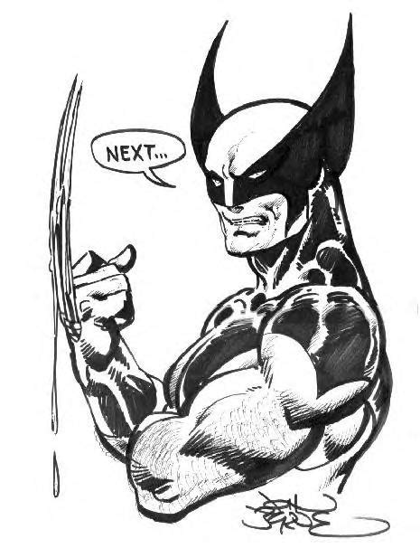 Wolverine Sketch Comic Art Community Gallery Of Comic Art