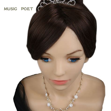 Music Poet Silicone Mask Realistic Sexy Cute Female Mask For Masquerade Halloween Party