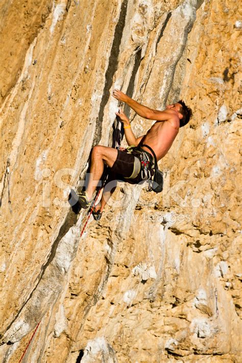 Rock Climbing Stock Photo Royalty Free Freeimages