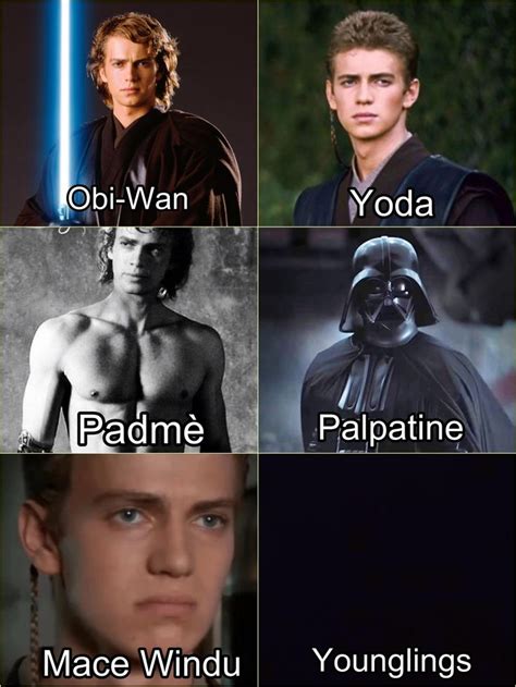How Everyone Sees Anakin Rprequelmemes Prequel Memes Star Wars