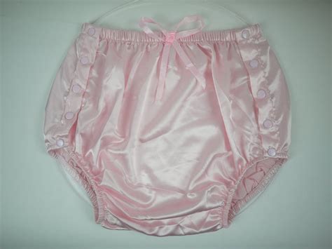 Abdl Sissy Satin Popper Panties Adult Baby Fetish In Baby Nappies From