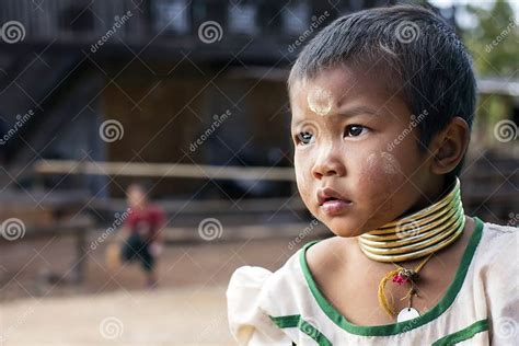 Long Neck Child Myanmar Editorial Stock Image Image Of Karen 68522964