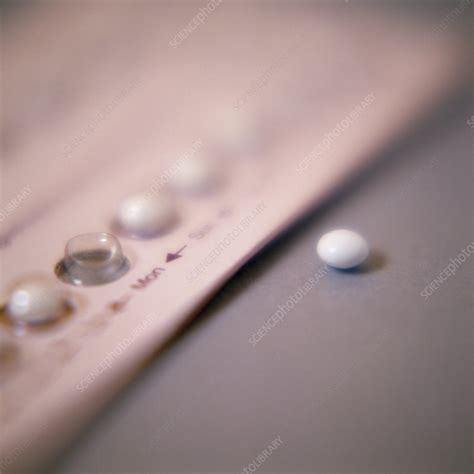 Contraceptive Pills Stock Image M8600300 Science Photo Library