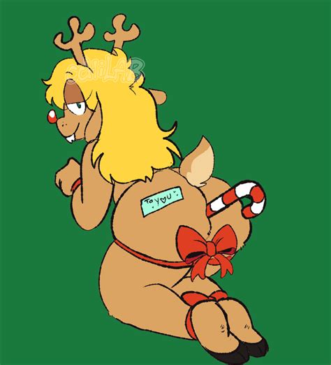 Rule 34 2021 Anal Anal Sex Anthro Antlers Ass Blonde Hair Bound Bow Ribbon Brown Body Brown