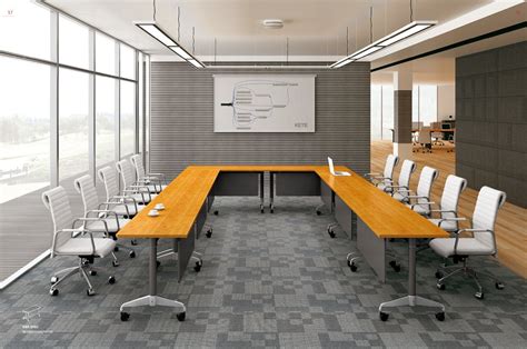 New Style U Shaped Office Meeting Room Conference Training Table H60