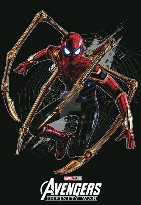 Iron Spider Man Avengers Infinity War Superhéroes Marvel Héroes