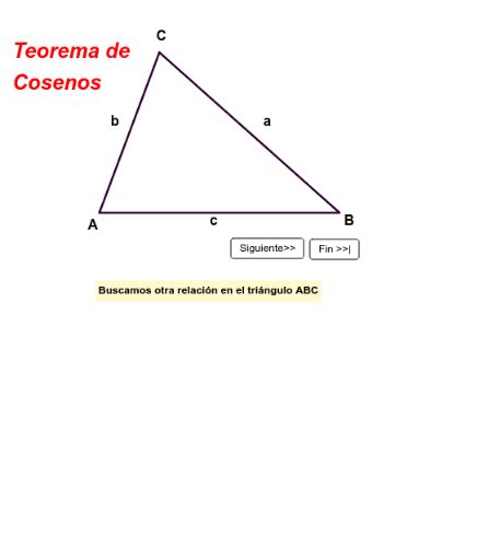 Teorema De Cosenos Geogebra My Xxx Hot Girl