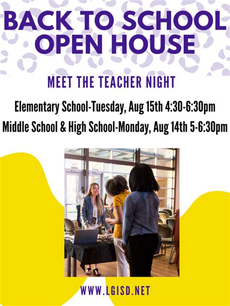 Open House La Grange Middle School