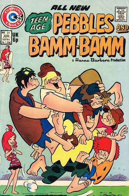 Hanna Barbera Pebbles And Bamm Bamm Charlton Comics 1974 A Photo On Flickriver