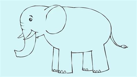 Namun, mungkin masih banyak diantara kita yang bingung bagaimana. Gambar Gajah Kartun Sketsa