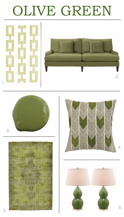 Get The Look Olive Green Decor Simplified Bee Olive Green Decor