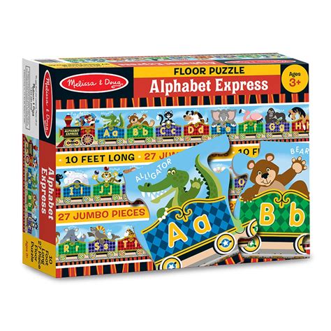 Alphabet Express Floor Puzzle Lci4420 Melissa And Doug Puzzles